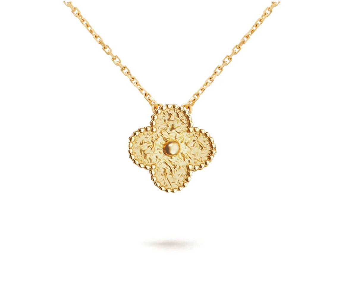 [Limara]15MM CLOVER FLOWER PENDANT NECKLACE COLLECTION