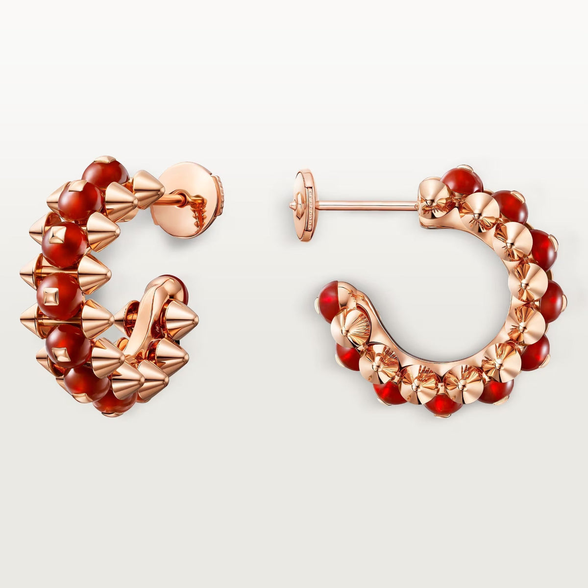 [Limara] CLASH 7.9MM AGATE CHALCEDONY EARRINGS
