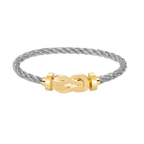 [Limara]LARGE 8-FIGURE BUCKLE BRACELET - GOLD