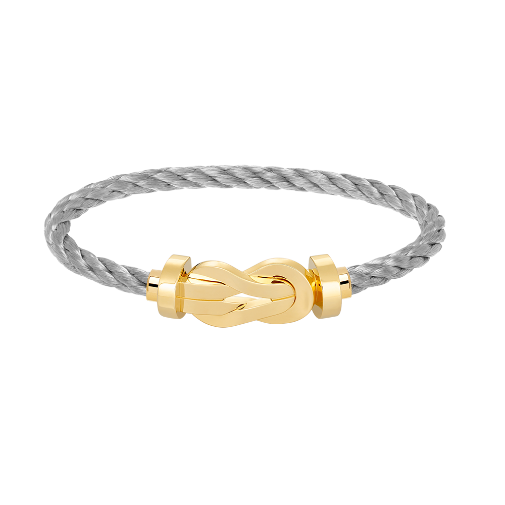 [Limara]LARGE 8-FIGURE BUCKLE BRACELET - GOLD