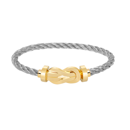 [Limara]LARGE 8-FIGURE BUCKLE BRACELET - GOLD
