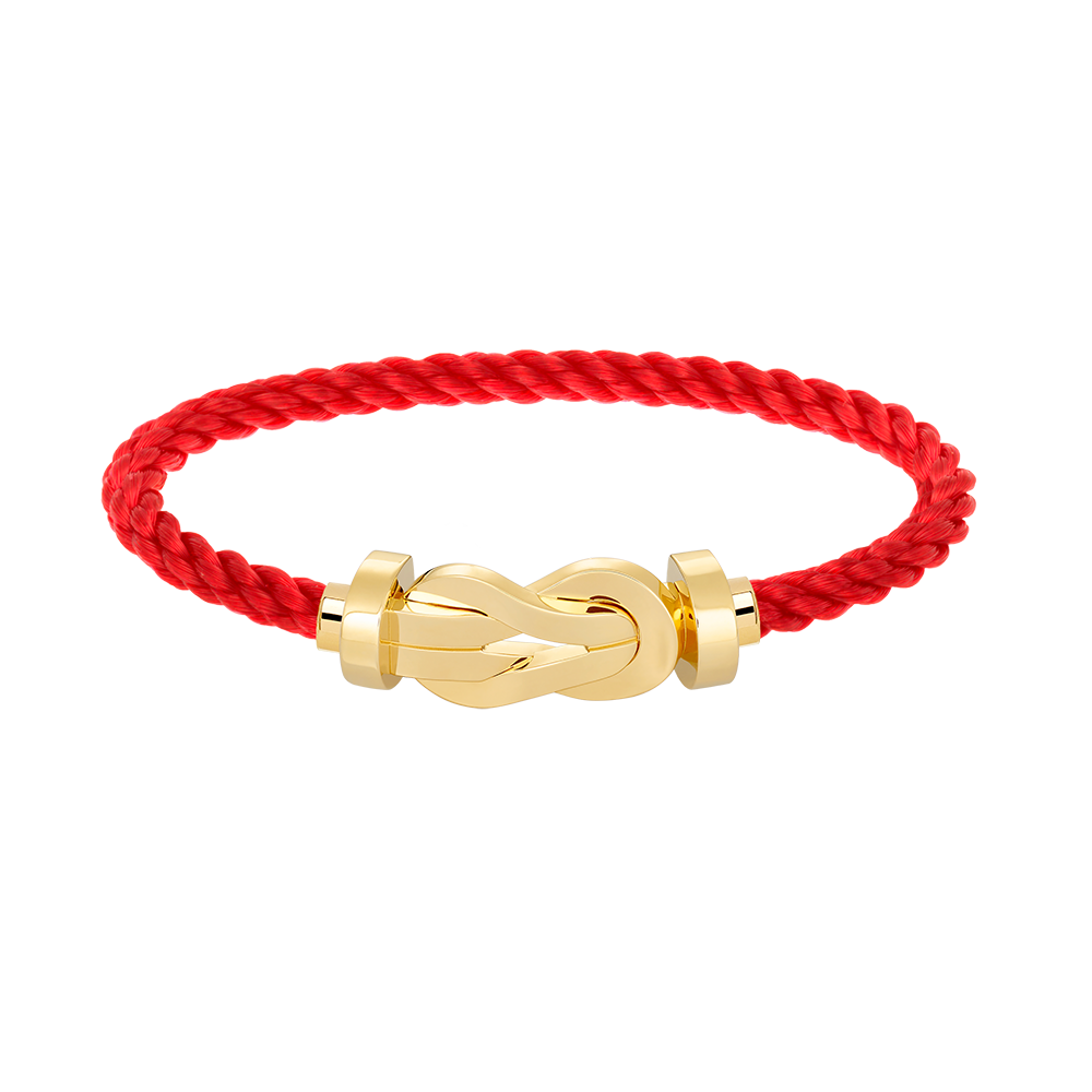 [Limara]LARGE 8-FIGURE BUCKLE BRACELET - GOLD
