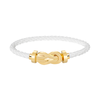 [Limara]LARGE 8-FIGURE BUCKLE BRACELET - GOLD