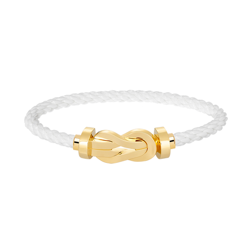 [Limara]LARGE 8-FIGURE BUCKLE BRACELET - GOLD