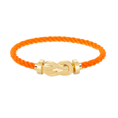 [Limara]LARGE 8-FIGURE BUCKLE BRACELET - GOLD
