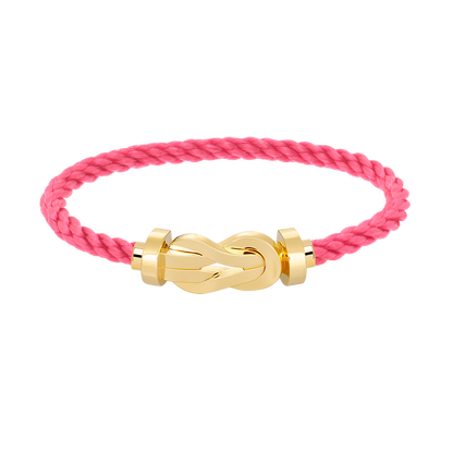 [Limara]LARGE 8-FIGURE BUCKLE BRACELET - GOLD
