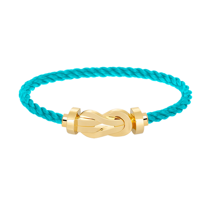 [Limara]LARGE 8-FIGURE BUCKLE BRACELET - GOLD