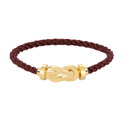 [Limara]LARGE 8-FIGURE BUCKLE BRACELET - GOLD