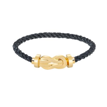 [Limara]LARGE 8-FIGURE BUCKLE BRACELET - GOLD
