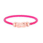 [Limara]LARGE 8-FIGURE BUCKLE BRACELET - ROSE GOLD