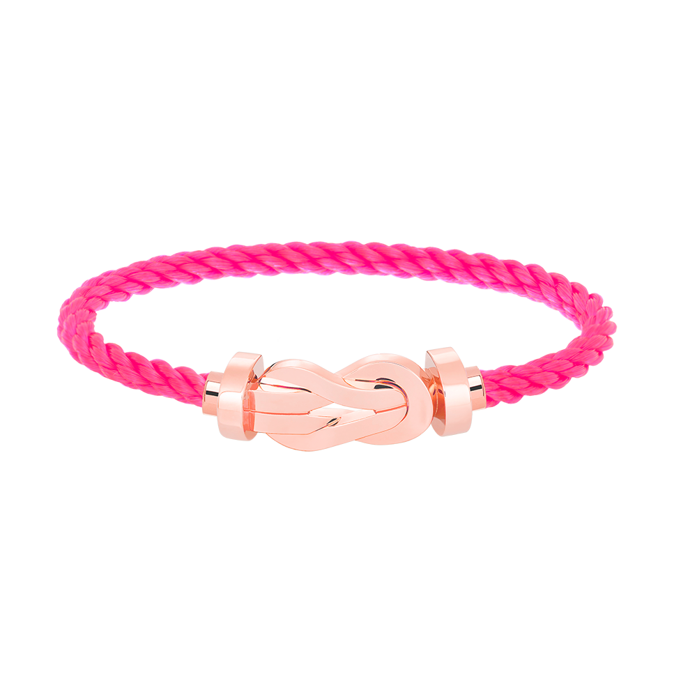 [Limara]LARGE 8-FIGURE BUCKLE BRACELET - ROSE GOLD