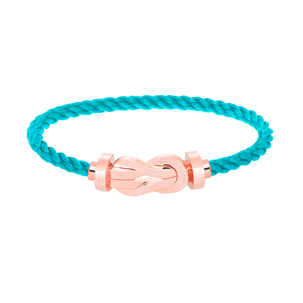 [Limara]LARGE 8-FIGURE BUCKLE BRACELET - ROSE GOLD