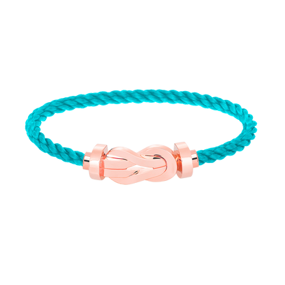 [Limara]LARGE 8-FIGURE BUCKLE BRACELET - ROSE GOLD