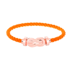 [Limara]LARGE 8-FIGURE BUCKLE BRACELET - ROSE GOLD