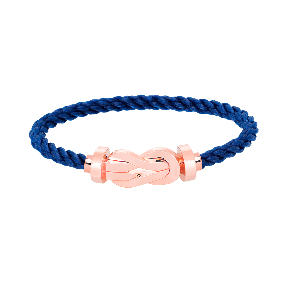 [Limara]LARGE 8-FIGURE BUCKLE BRACELET - ROSE GOLD