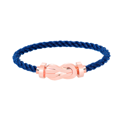 [Limara]LARGE 8-FIGURE BUCKLE BRACELET - ROSE GOLD