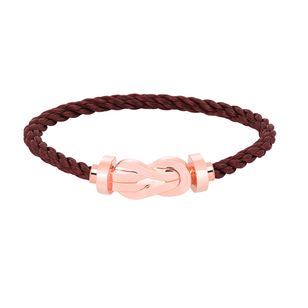 [Limara]LARGE 8-FIGURE BUCKLE BRACELET - ROSE GOLD