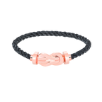 [Limara]LARGE 8-FIGURE BUCKLE BRACELET - ROSE GOLD