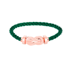 [Limara]LARGE 8-FIGURE BUCKLE BRACELET - ROSE GOLD