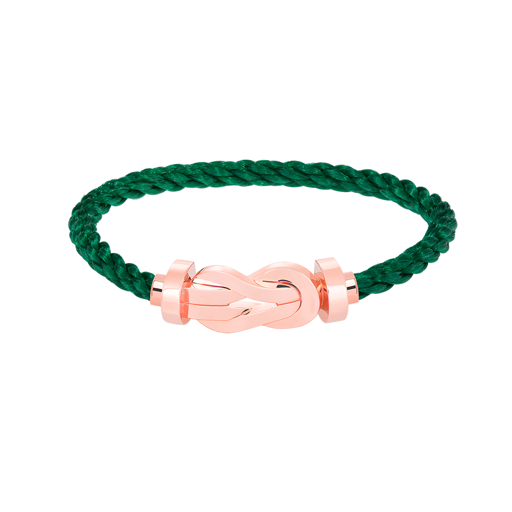 [Limara]LARGE 8-FIGURE BUCKLE BRACELET - ROSE GOLD
