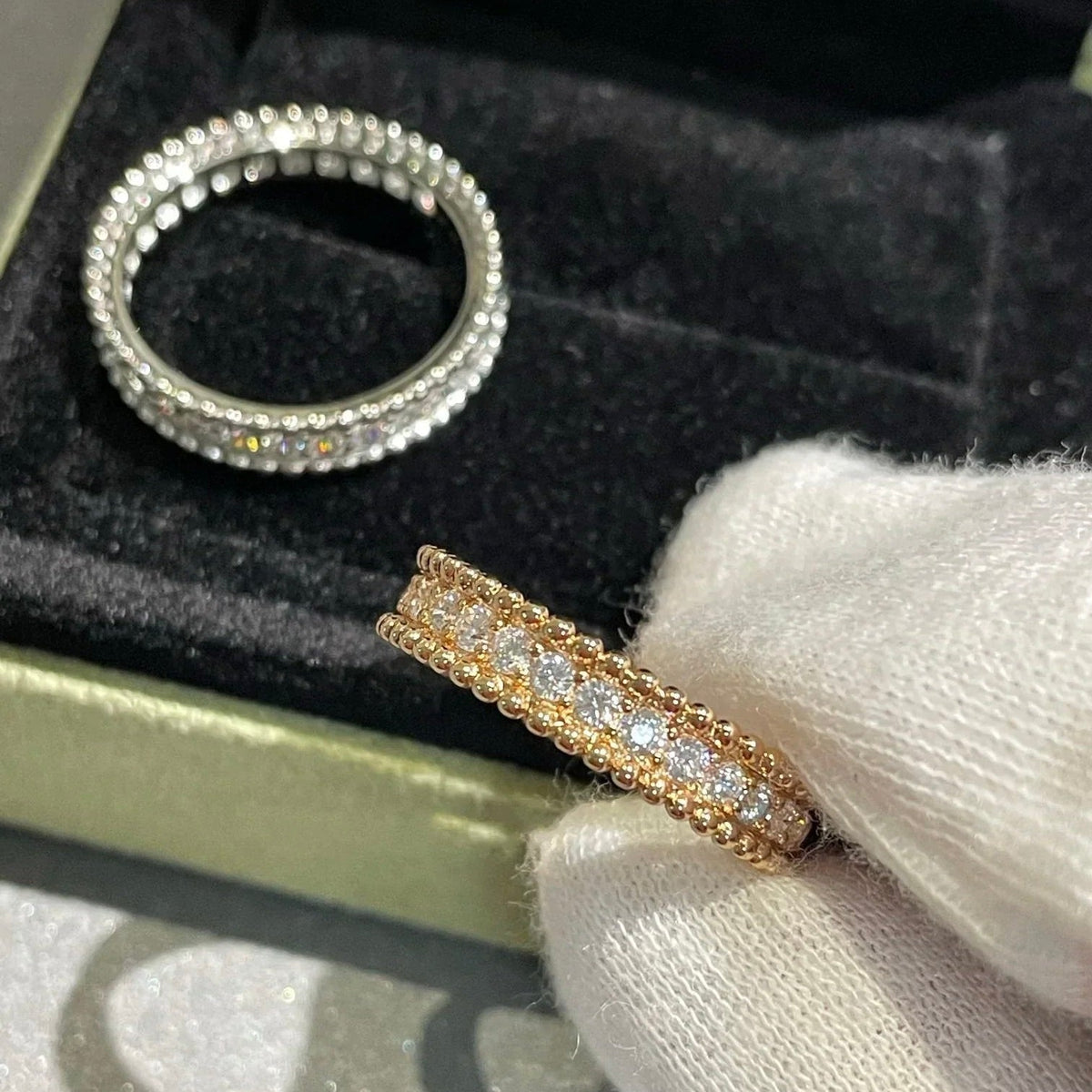 [Limara]PERLEE DIAMOND ROSE GOLD RING