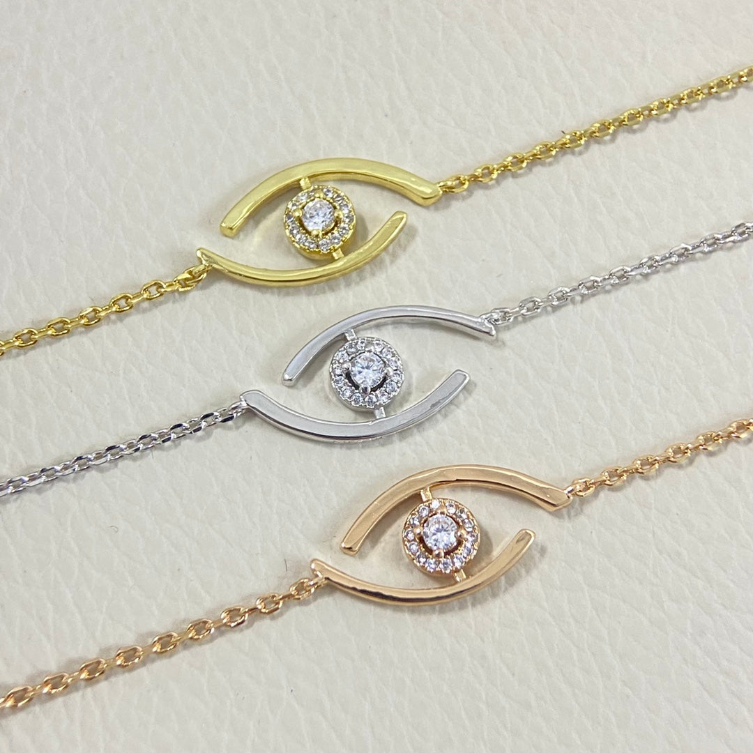 [Limara]LUCKY EYE PAVÉ-SET DIAMOND BRACELET