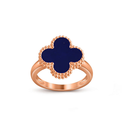 [Limara]LUCKY CLOVER VINTAGE ROSE GOLD RING COLLECTION