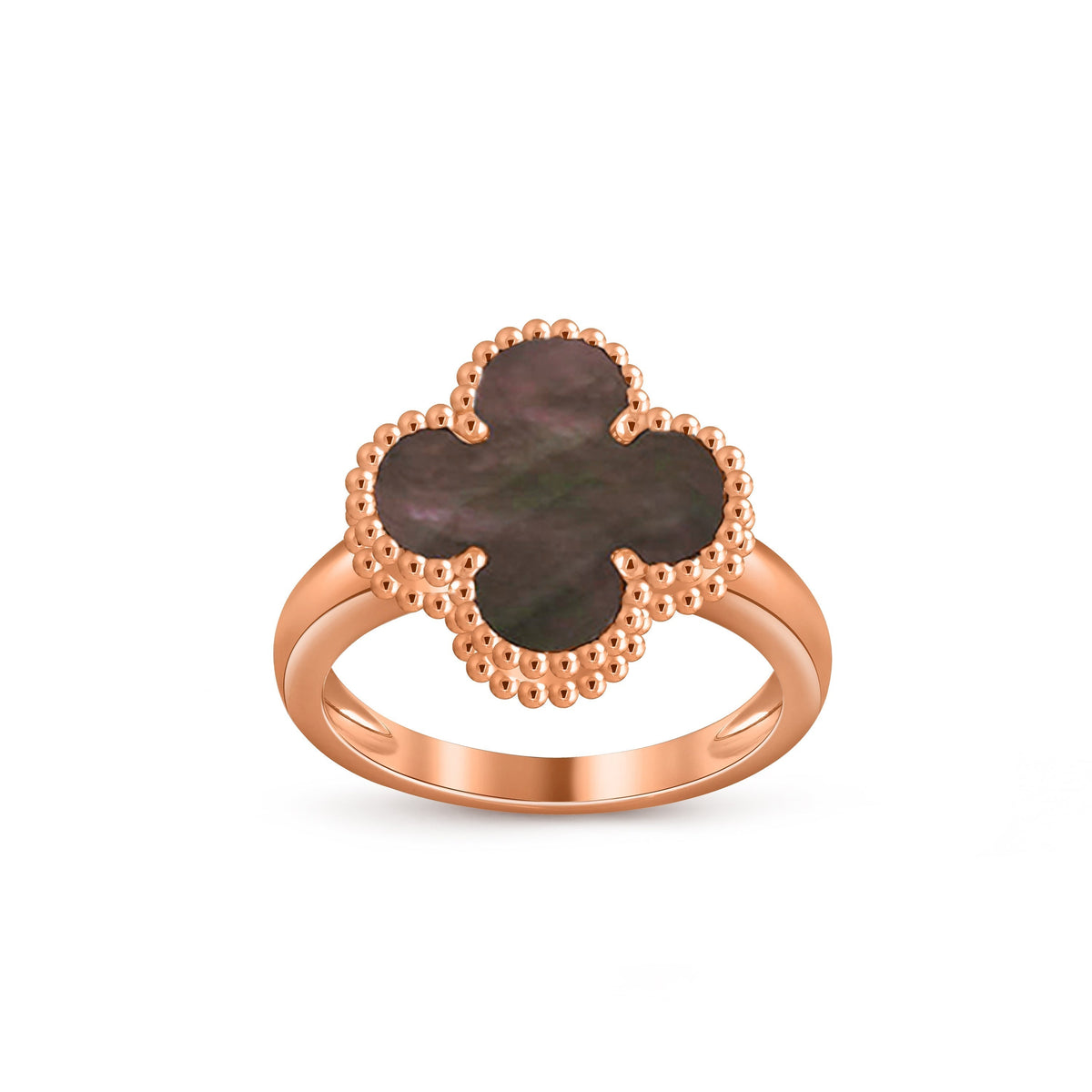 [Limara]LUCKY CLOVER VINTAGE ROSE GOLD RING COLLECTION