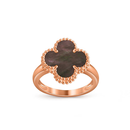 [Limara]LUCKY CLOVER VINTAGE ROSE GOLD RING COLLECTION