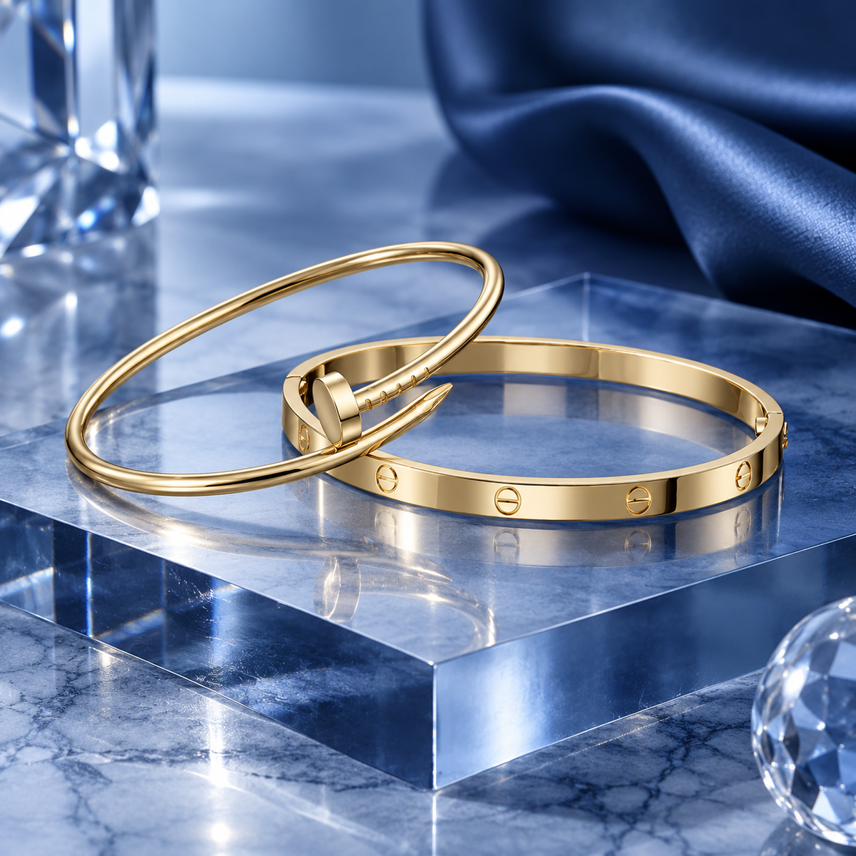 [Limara] LOVE & JUSTE Classic Bracelet Stack Set