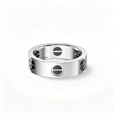 [Limara] LOVE RING 5.5MM NO DIAMONDS  CERAMIC
