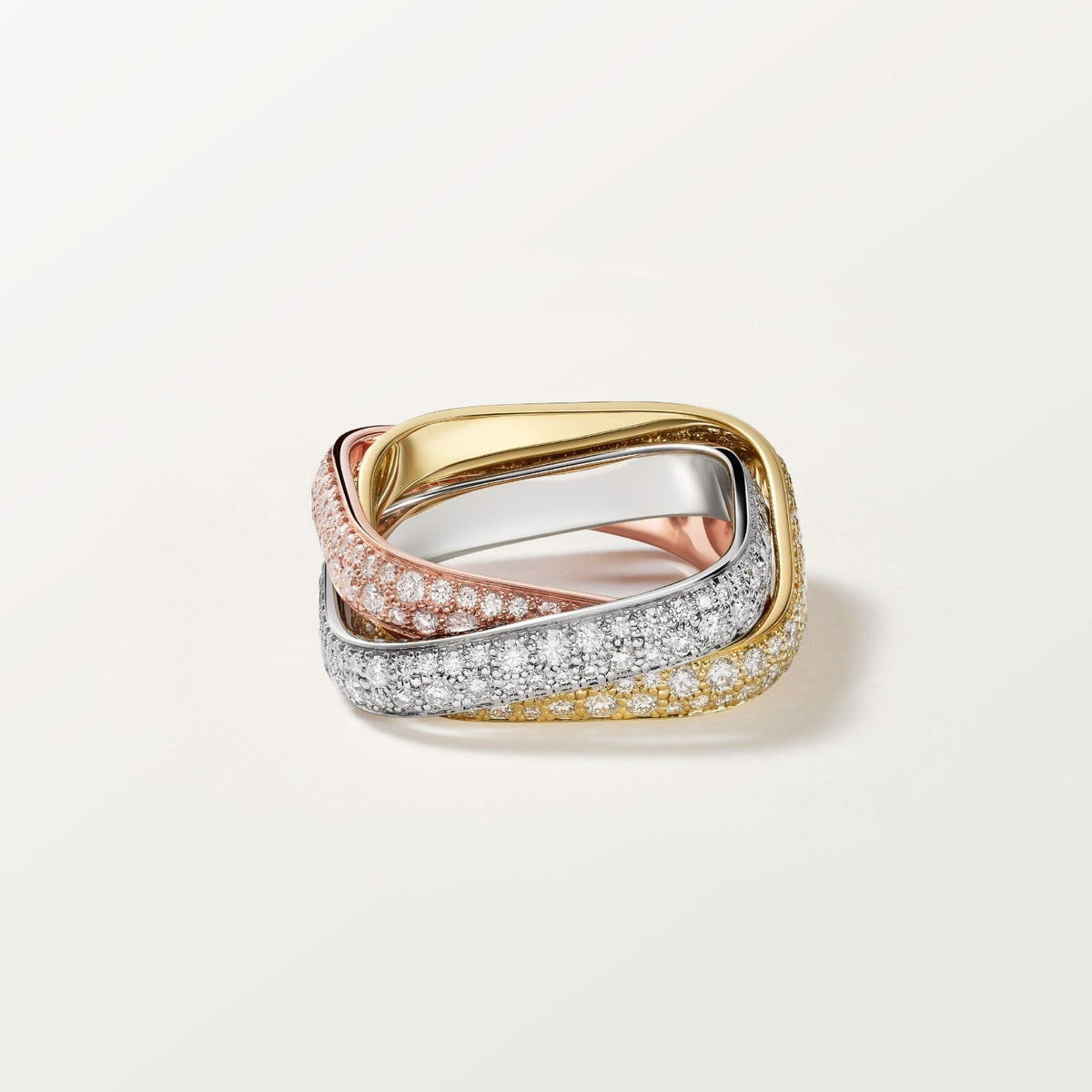 [Limara] TRINITY 3.5MM CUSHION RING COLLECTION