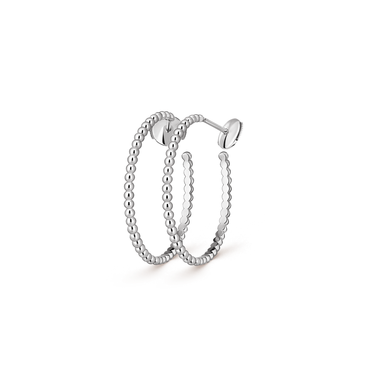 [Limara] SMOOTH BEAD STUD EARRINGS