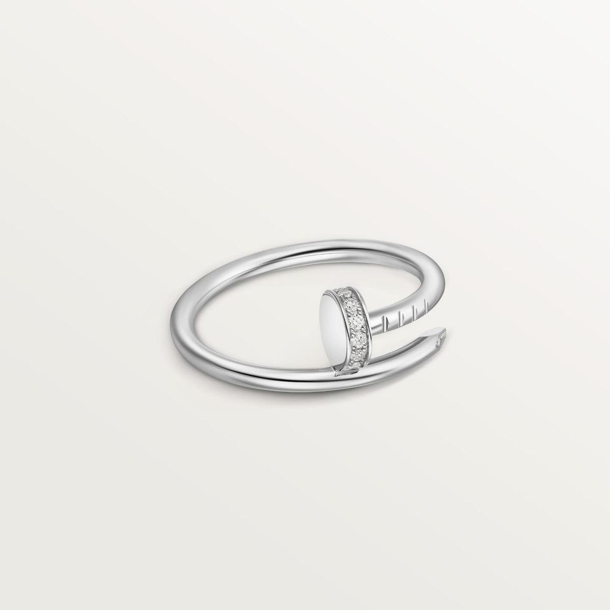 [Limara] JUSTE 1.8MM HALF DIAMOND RING
