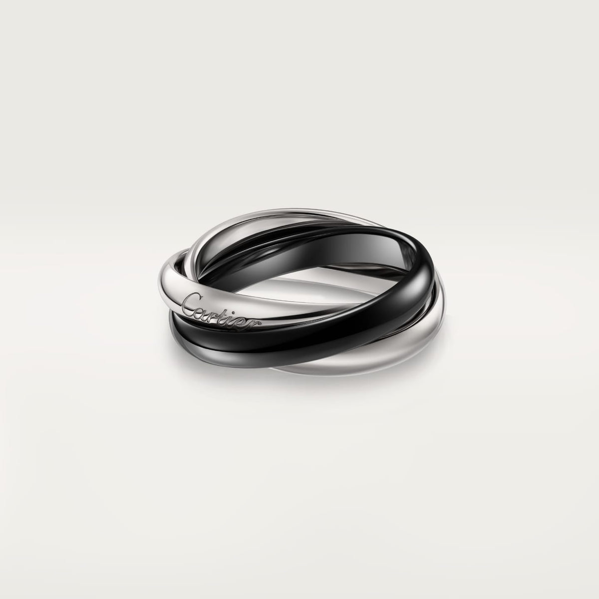 [Limara] TRINITY 3.2MM RING BLACK CERAMIC