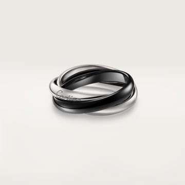 [Limara] TRINITY 3.2MM RING BLACK CERAMIC