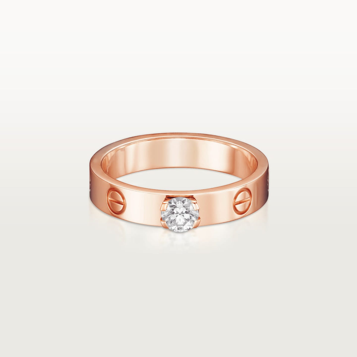 [Limara] LOVE RING 3.6MM 1 BIG DIAMOND