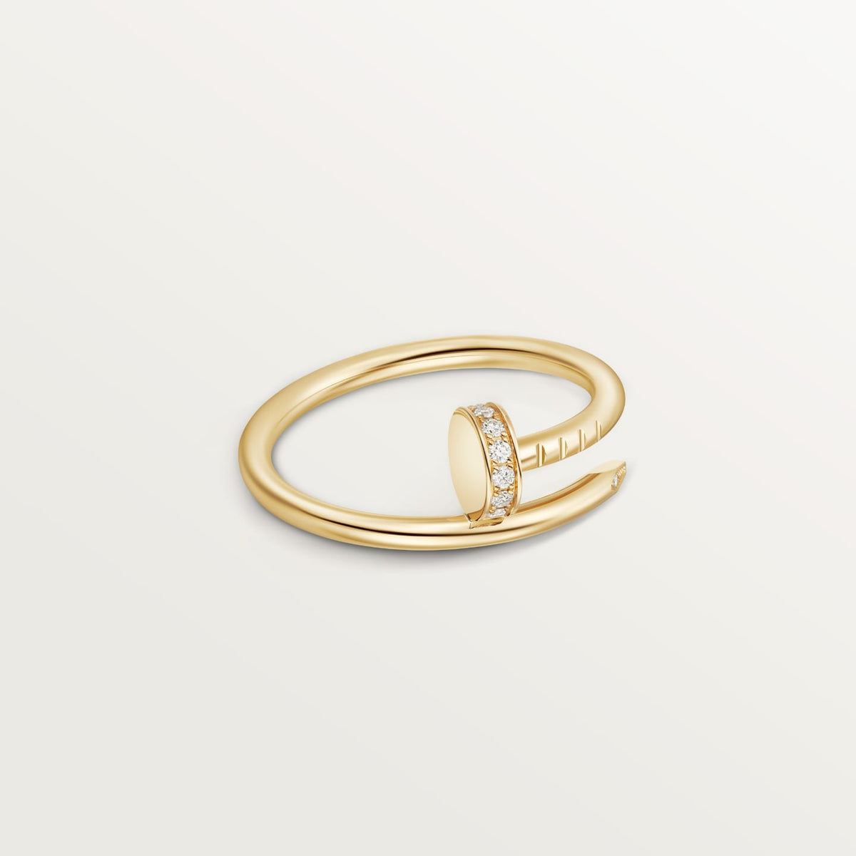 [Limara] JUSTE 1.8MM HALF DIAMOND RING