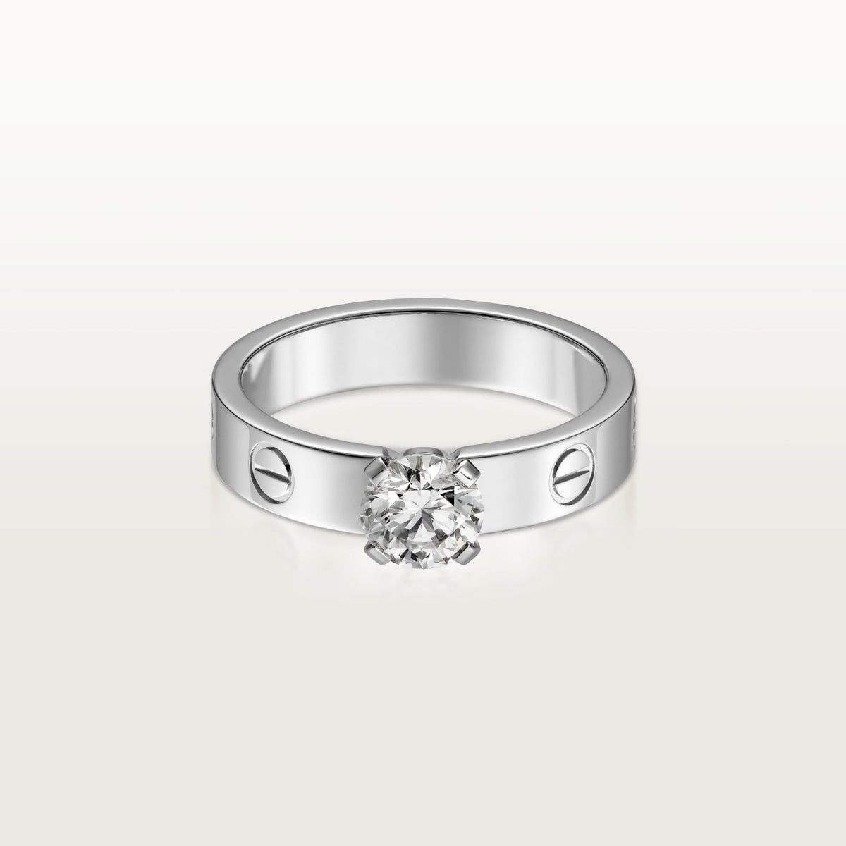 [Limara] LOVE RING 3.6MM 1 BIG DIAMOND