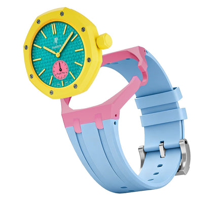 [Limara]Royal Oak Pop Exclusive Bioceramic Case & Silicone Strap Mix Color