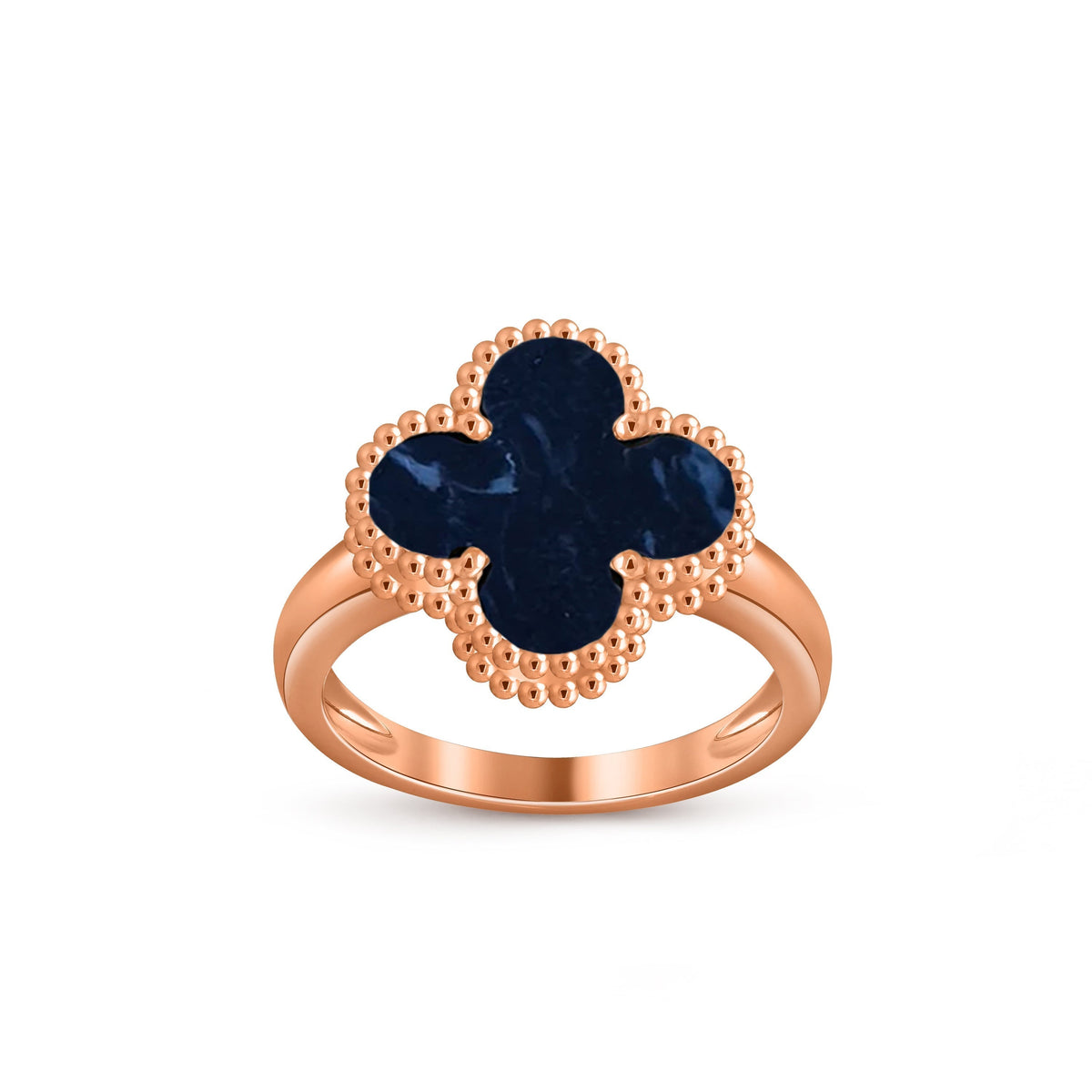 [Limara]LUCKY CLOVER VINTAGE ROSE GOLD RING COLLECTION