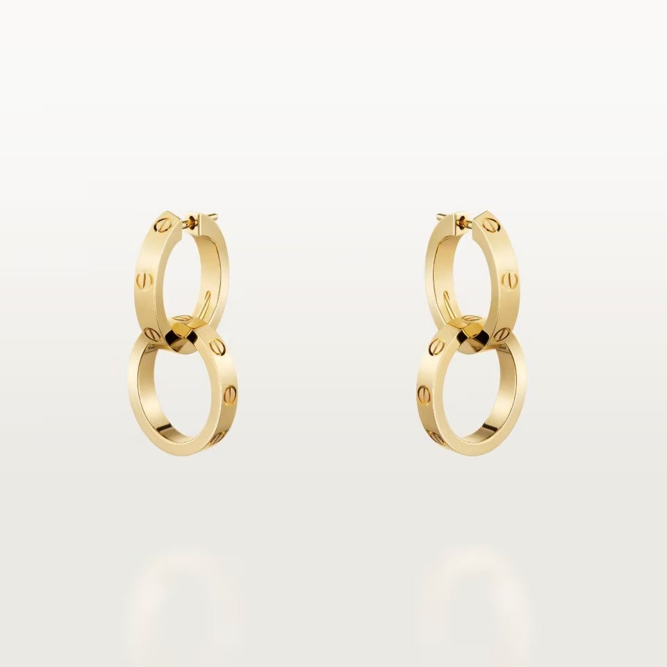 [Limara] LOVE 3.3MM DANGLE EARRINGS