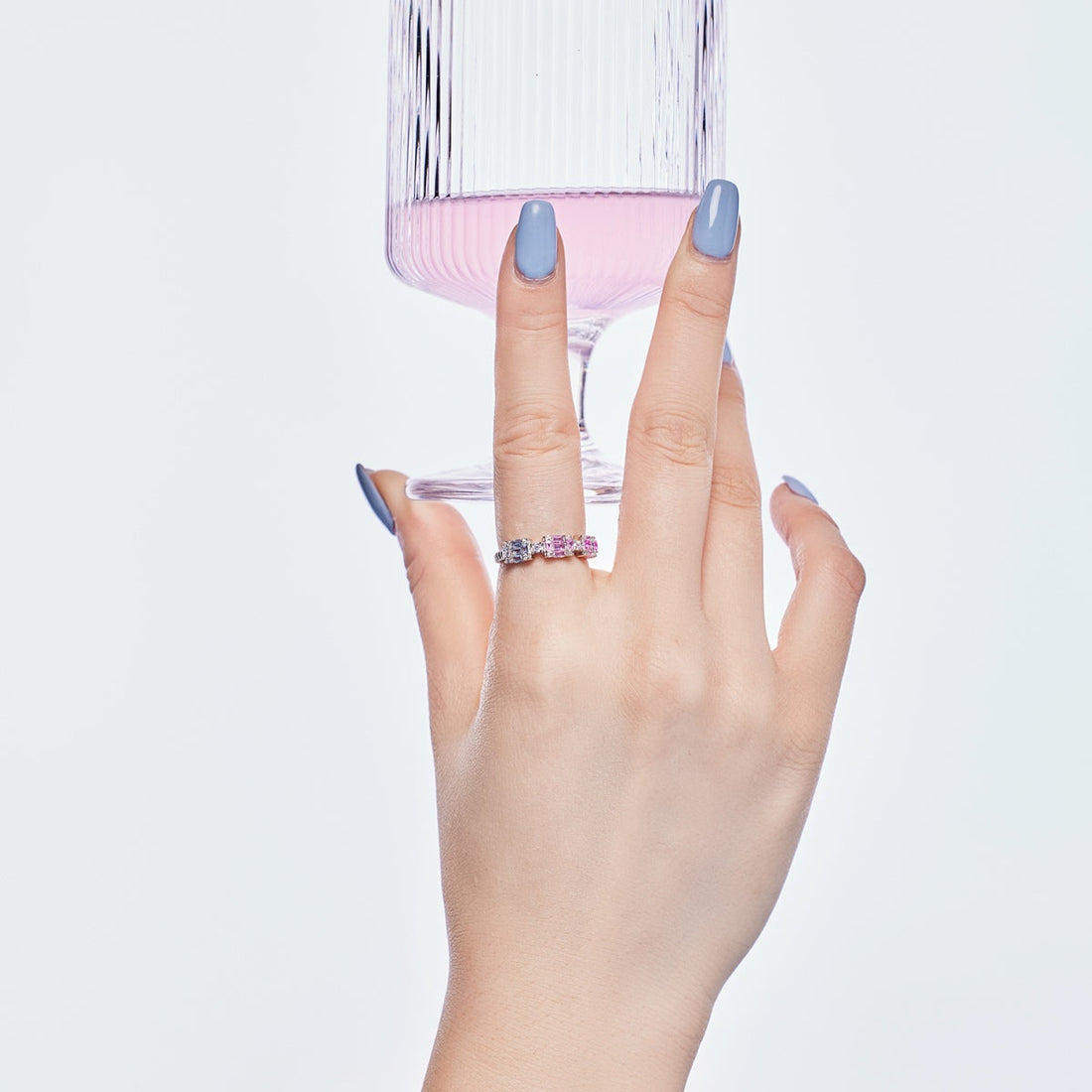 [Limara]Unique Colorful Emerald Cut Party Ring