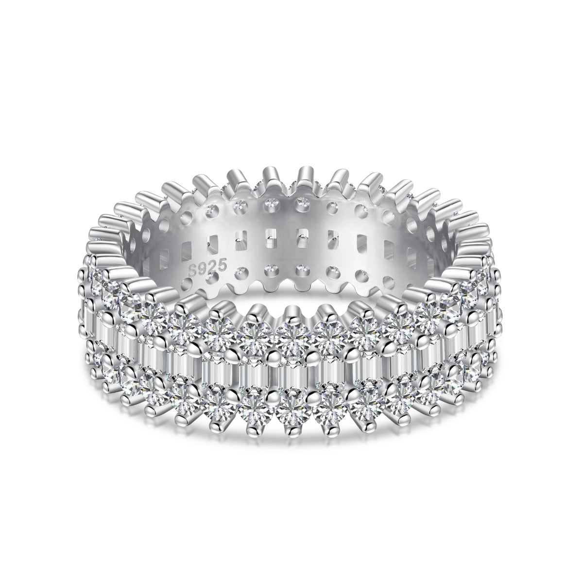 [Limara]Ornate Colorful Radiant Cut Daily Ring