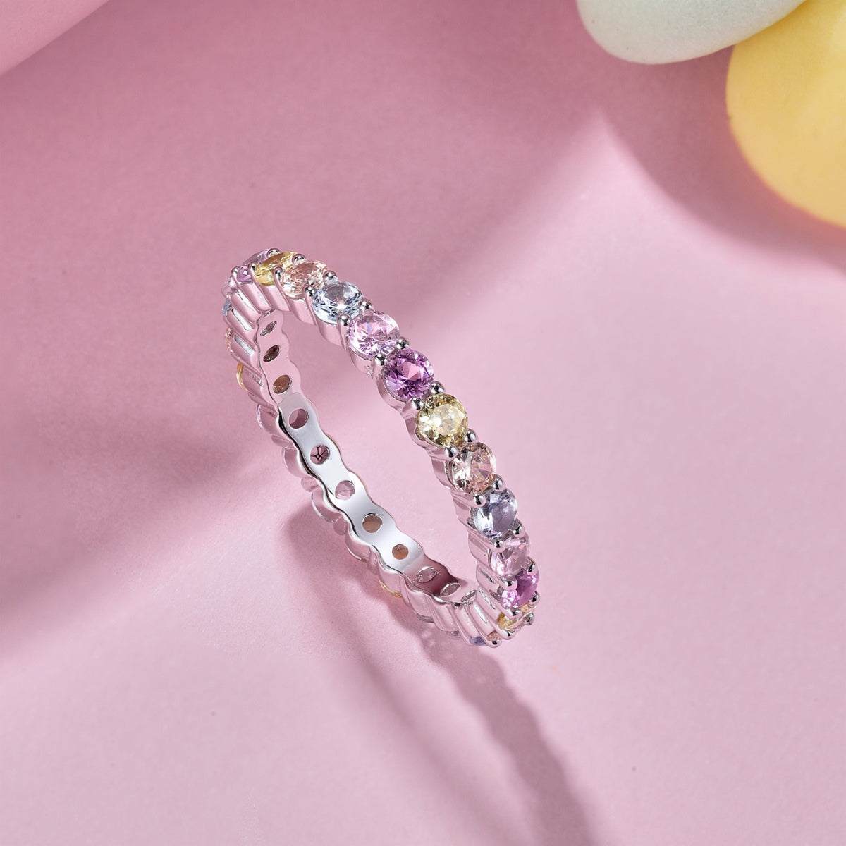 [Limara]Dazzling Resplendent Round Cut Party Ring