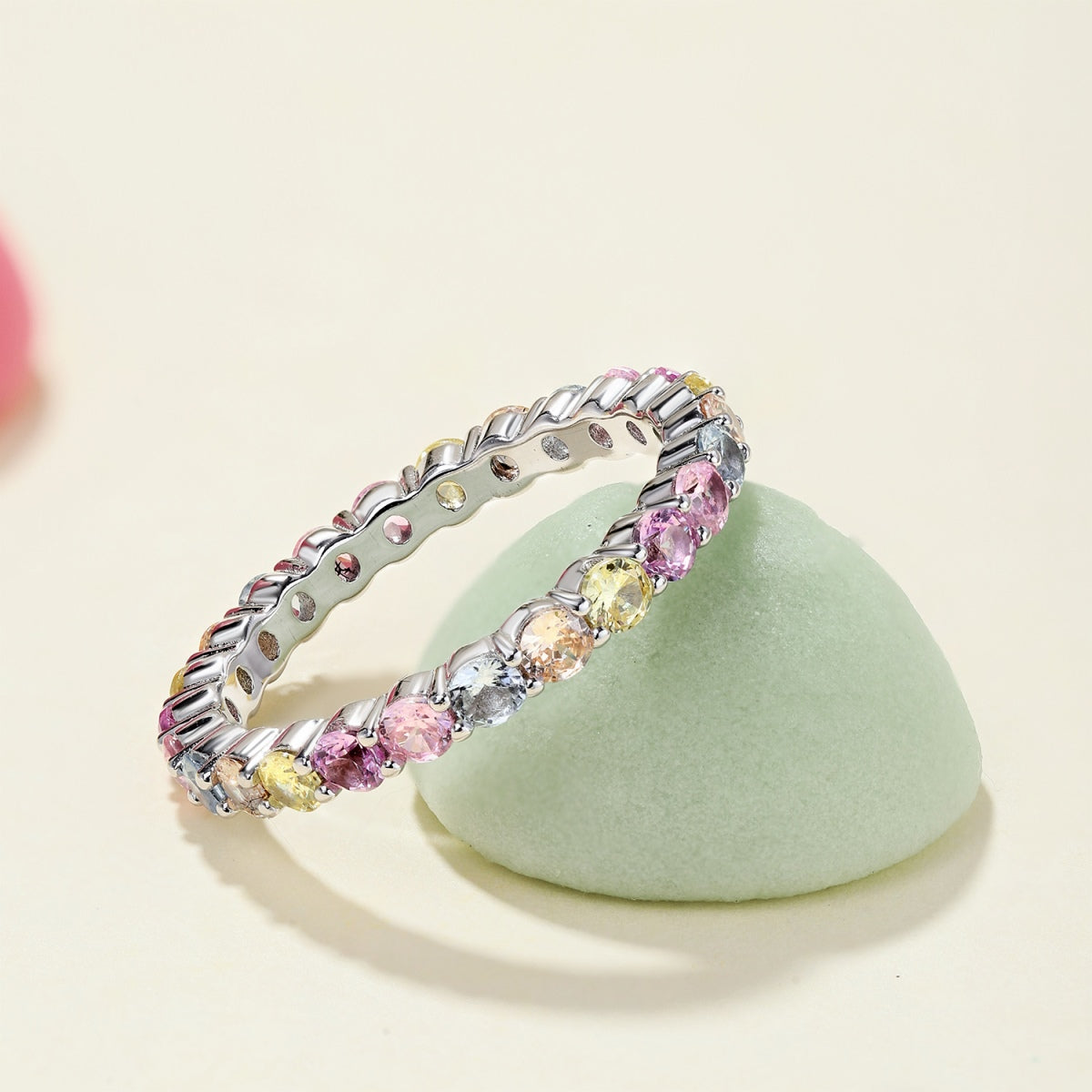 [Limara]Dazzling Resplendent Round Cut Party Ring