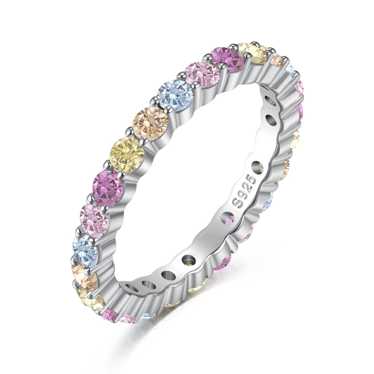 [Limara]Dazzling Resplendent Round Cut Party Ring