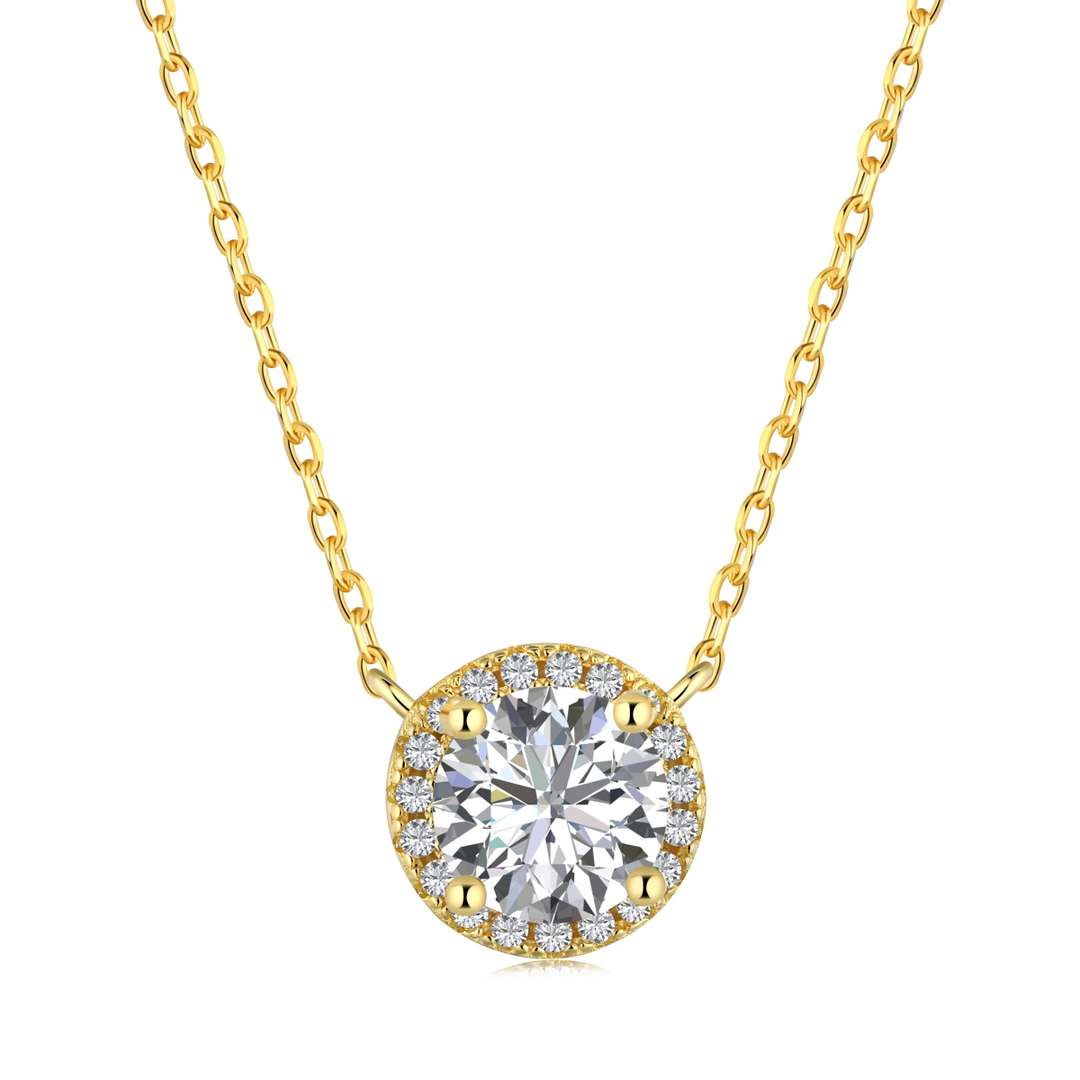 [Limara]Luxurious Round Cut Necklace