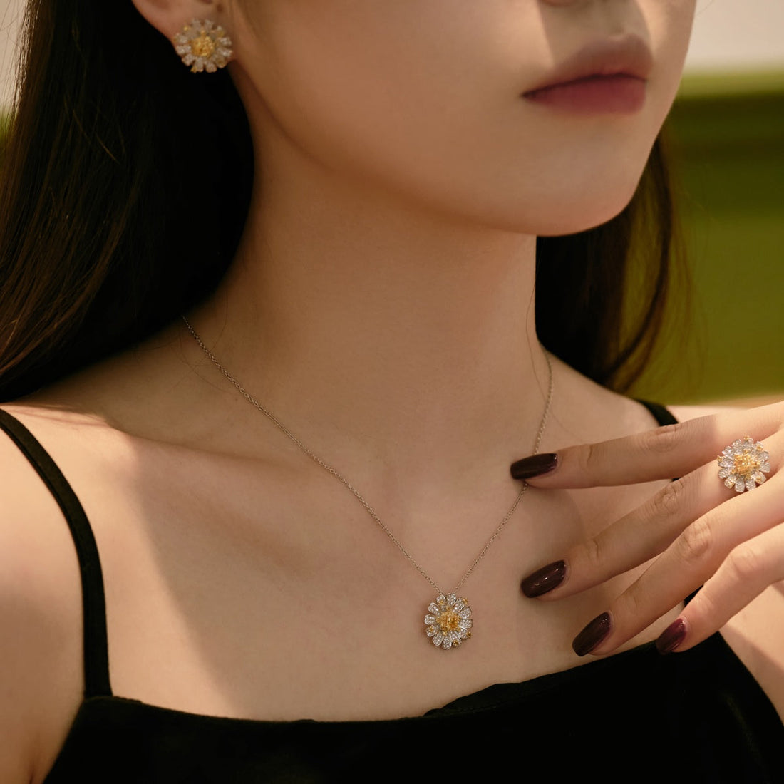 [Limara]Exquisite Daisy Necklace