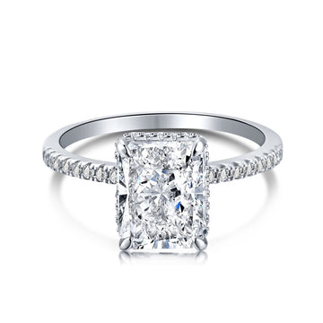 [Limara]4.0 Carat Luxurious Engagement Ring